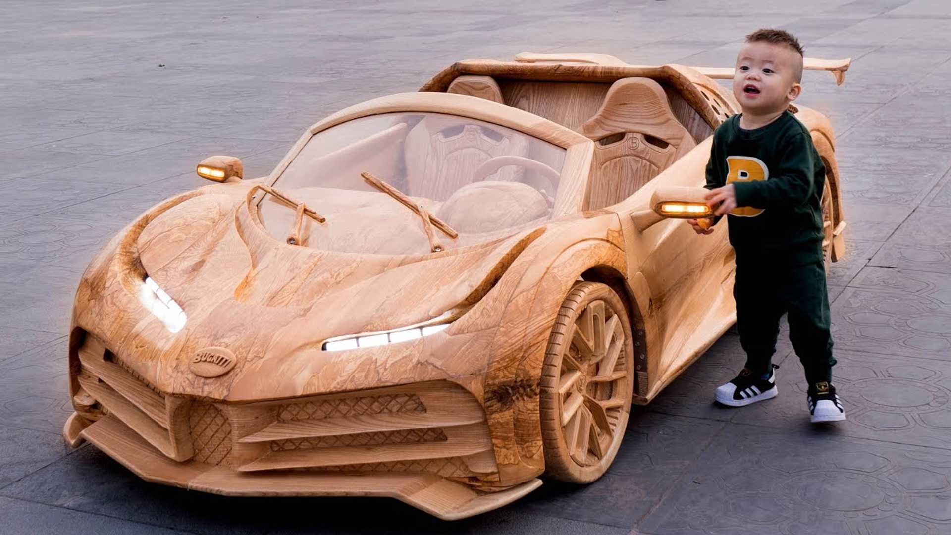 Bugatti Centodieci Wood Carving Is Nature's Tribute To W16 Hypercar |  AutoMotoBuzz.com