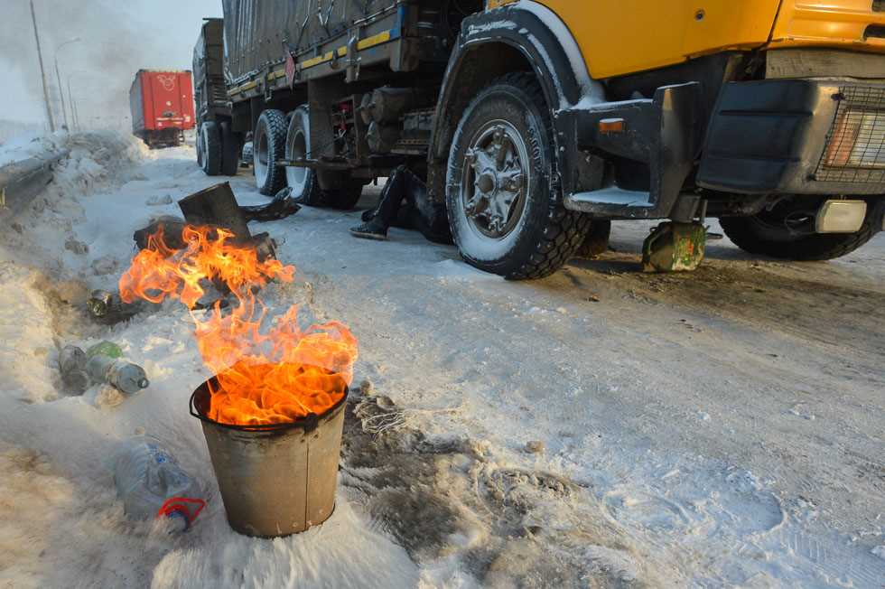 Запуск авто зимой в СССР