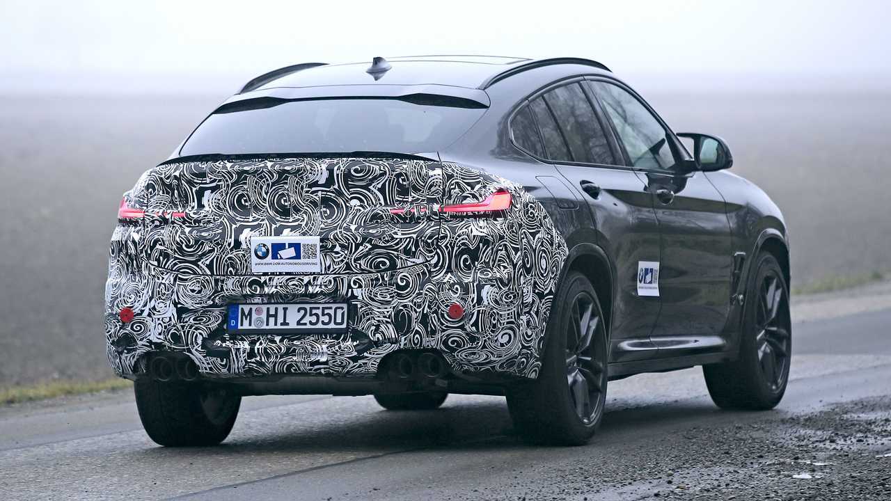 Face Lifted BMW X4 Spied During Testing - 5440015