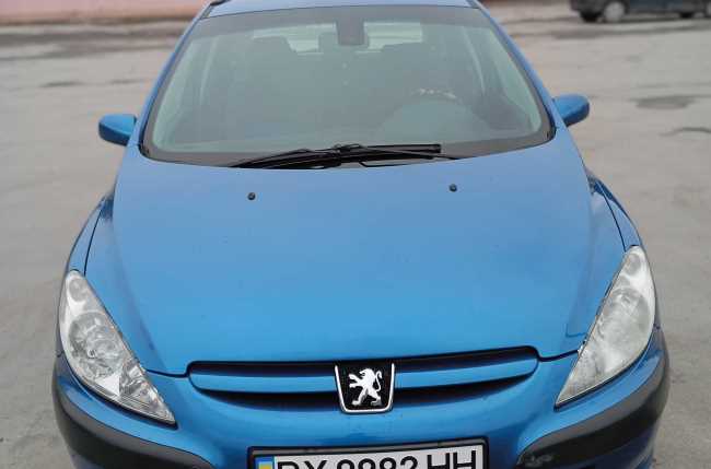 Продаж авто Peugeot 307 2003 р. Дизель  ціна $ 4800 у м. Ізяслав