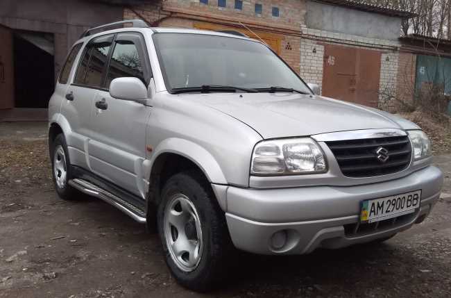 Продаж авто Suzuki Grand Vitara 2002 р. Газ/Бензин  ціна $ 6000 у м. Бердичів