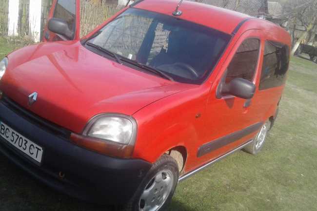 Продаж авто Renault Kangoo 2002 р. Дизель  ціна $ 3500 у м. Львів