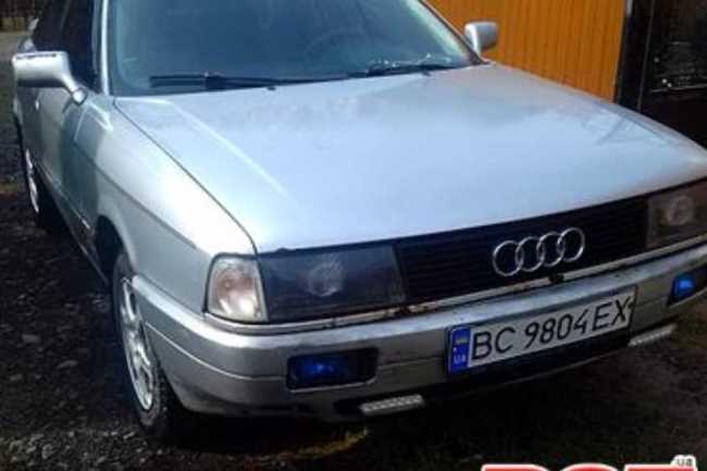 Продаж авто Audi 80 1990 р. Газ/Бензин 1600 ціна $ 1800 у м. Львів