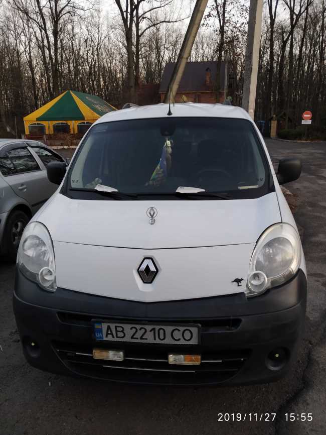 Продаж авто Renault Kangoo 2011 р. Дизель 1500 ціна $ 7600 у м. Літин