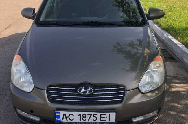 Продажа автомобиля Hyundai Accent 2008 г. Дизель  цена $ 6500 в г. Любомль