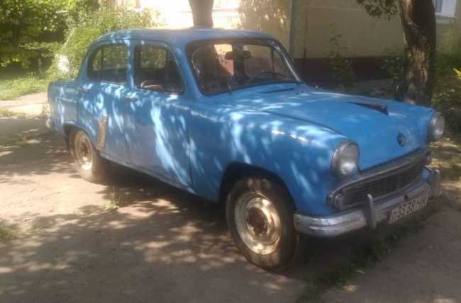 Продаж авто Москвич 402 1957 р. Бензин  ціна $ 700 у м. Звенигородка