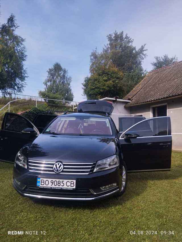 Продаж авто Volkswagen Passat 2014 р. Дизель  ціна $ 13500 у м. Тернопіль