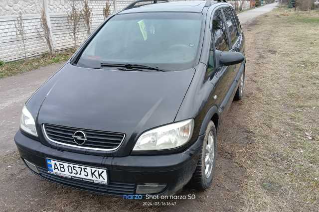 Продаж авто Opel Zafira 1999 р. Газ/Бензин  ціна $ 3500 у м. Калинівка