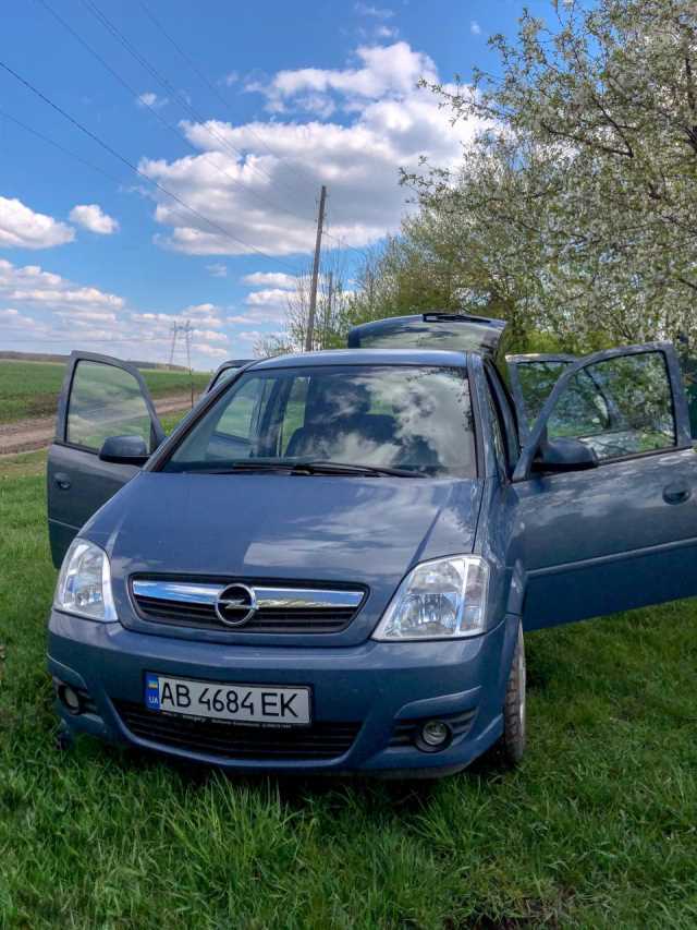 Продаж авто Opel Meriva 2008 р. Газ/Бензин  ціна $ 5300 у м. Вінниця